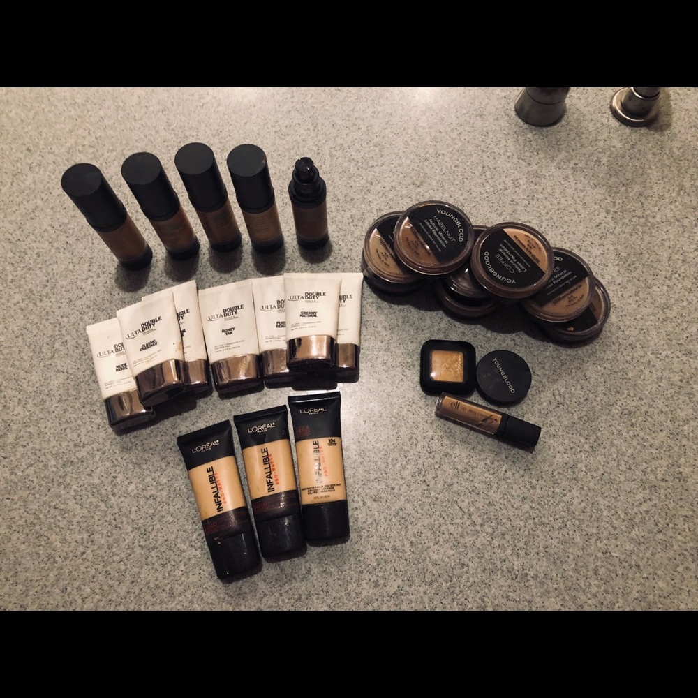 ✨LOT ✨of 26 FOUNDATIONS 💋MAKEUP ARTISTS DREAM💋 - Picture 2 of 7